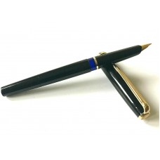 PELIKAN MK10 Dolmakalem  , EF- GOLD PLATED NIB , MADE IN GERMANY 60s SİYAH